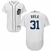 Detroit Tigers #31 Alex Avila White Flexbase Stitched Jersey DingZhi,baseball caps,new era cap wholesale,wholesale hats