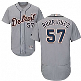 Detroit Tigers #57 Francisco Rodriguez Gray Flexbase Stitched Jersey DingZhi,baseball caps,new era cap wholesale,wholesale hats