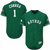 Houston Astros #1 Carlos Correa Green Celtic Flexbase Stitched Jersey DingZhi,baseball caps,new era cap wholesale,wholesale hats