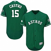 Houston Astros #15 Jason Castro Green Celtic Flexbase Stitched Jersey DingZhi,baseball caps,new era cap wholesale,wholesale hats