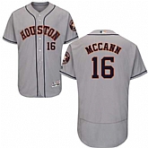 Houston Astros #16 Brian McCann Gray Flexbase Stitched Jersey DingZhi,baseball caps,new era cap wholesale,wholesale hats