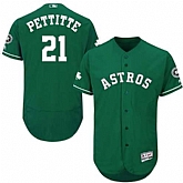 Houston Astros #21 Andy Pettitte Green Celtic Flexbase Stitched Jersey DingZhi,baseball caps,new era cap wholesale,wholesale hats