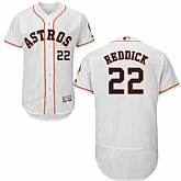 Houston Astros #22 Josh Reddick White Flexbase Stitched Jersey DingZhi,baseball caps,new era cap wholesale,wholesale hats