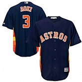 Houston Astros #3 Norichika Aoki Navy New Cool Base Stitched Jersey DingZhi,baseball caps,new era cap wholesale,wholesale hats