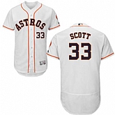 Houston Astros #33 Mike Scott White Flexbase Stitched Jersey DingZhi,baseball caps,new era cap wholesale,wholesale hats