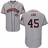 Houston Astros #45 Carlos Lee Gray Flexbase Stitched Jersey DingZhi,baseball caps,new era cap wholesale,wholesale hats