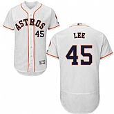 Houston Astros #45 Carlos Lee White Flexbase Stitched Jersey DingZhi,baseball caps,new era cap wholesale,wholesale hats