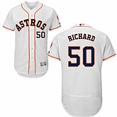 Houston Astros #50 J.R. Richard White Flexbase Stitched Jersey DingZhi,baseball caps,new era cap wholesale,wholesale hats