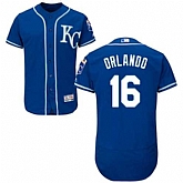 Kansas City Royals #16 Paulo Orlando Royal Flexbase Stitched Jersey DingZhi,baseball caps,new era cap wholesale,wholesale hats