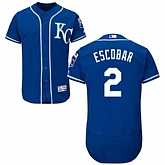 Kansas City Royals #2 Alcides Escobar Royal Flexbase Stitched Jersey DingZhi,baseball caps,new era cap wholesale,wholesale hats