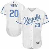 Kansas City Royals #20 Frank White White Father's Day Flexbase Stitched Jersey DingZhi,baseball caps,new era cap wholesale,wholesale hats