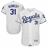 Kansas City Royals #31 Ian Kennedy White Flexbase Stitched Jersey DingZhi,baseball caps,new era cap wholesale,wholesale hats