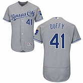 Kansas City Royals #41 Danny Duffy Gray Flexbase Stitched Jersey DingZhi,baseball caps,new era cap wholesale,wholesale hats