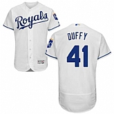 Kansas City Royals #41 Danny Duffy White Flexbase Stitched Jersey DingZhi,baseball caps,new era cap wholesale,wholesale hats