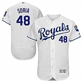Kansas City Royals #48 Joakim Soria White Flexbase Stitched Jersey DingZhi,baseball caps,new era cap wholesale,wholesale hats