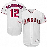 Los Angeles Angels of Anaheim #12 Martin Maldonado White Flexbase Stitched Jersey DingZhi,baseball caps,new era cap wholesale,wholesale hats