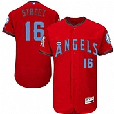 Los Angeles Angels of Anaheim #16 Houston Street Red Father's Day Flexbase Stitched Jersey DingZhi,baseball caps,new era cap wholesale,wholesale hats