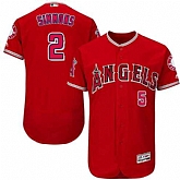 Los Angeles Angels of Anaheim #2 Andrelton Simmons Red Flexbase Stitched Jersey DingZhi,baseball caps,new era cap wholesale,wholesale hats