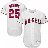 Los Angeles Angels of Anaheim #25 Ben Revere White Flexbase Stitched Jersey DingZhi,baseball caps,new era cap wholesale,wholesale hats