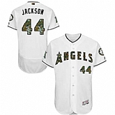 Los Angeles Angels of Anaheim #44 Reggie Jackson White Memorial Day Flexbase Stitched Jersey DingZhi,baseball caps,new era cap wholesale,wholesale hats