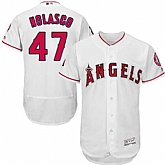 Los Angeles Angels of Anaheim #47 Ricky Nolasco White Flexbase Stitched Jersey DingZhi,baseball caps,new era cap wholesale,wholesale hats