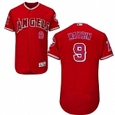 Los Angeles Angels of Anaheim #9 Cameron Maybin Red Flexbase Stitched Jersey DingZhi,baseball caps,new era cap wholesale,wholesale hats