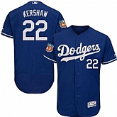Los Angeles Dodgers #22 Clayton Kershaw Blue Flexbase Stitched Jersey DingZhi,baseball caps,new era cap wholesale,wholesale hats