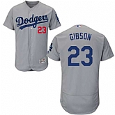 Los Angeles Dodgers #23 Kirk Gibson Gray Flexbase Stitched Jersey DingZhi,baseball caps,new era cap wholesale,wholesale hats