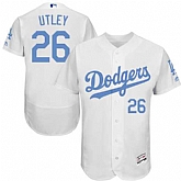 Los Angeles Dodgers #26 Chase Utley White Father's Day Flexbase Stitched Jersey DingZhi,baseball caps,new era cap wholesale,wholesale hats