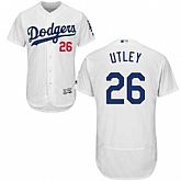 Los Angeles Dodgers #26 Chase Utley White Flexbase Stitched Jersey DingZhi,baseball caps,new era cap wholesale,wholesale hats
