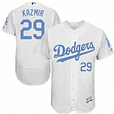 Los Angeles Dodgers #29 Scott Kazmir White Father's Day Flexbase Stitched Jersey DingZhi,baseball caps,new era cap wholesale,wholesale hats