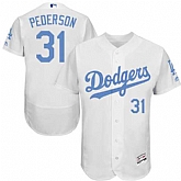 Los Angeles Dodgers #31 Joc Pederson White Father's Day Flexbase Stitched Jersey DingZhi,baseball caps,new era cap wholesale,wholesale hats
