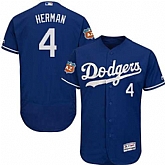 Los Angeles Dodgers #4 Babe Herman Blue Flexbase Stitched Jersey DingZhi,baseball caps,new era cap wholesale,wholesale hats