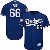Los Angeles Dodgers #66 Yasiel Puig Blue Flexbase Stitched Jersey DingZhi,baseball caps,new era cap wholesale,wholesale hats