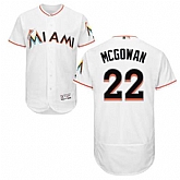 Miami Marlins #22 Dustin McGowan White Flexbase Stitched Jersey DingZhi,baseball caps,new era cap wholesale,wholesale hats