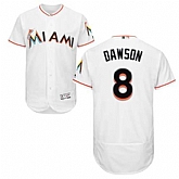 Miami Marlins #8 Andre Dawson White Flexbase Stitched Jersey DingZhi,baseball caps,new era cap wholesale,wholesale hats
