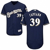 Milwaukee Brewers #39 Chris Capuano Navy Flexbase Stitched Jersey DingZhi,baseball caps,new era cap wholesale,wholesale hats