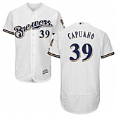 Milwaukee Brewers #39 Chris Capuano White Flexbase Stitched Jersey DingZhi,baseball caps,new era cap wholesale,wholesale hats