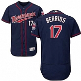 Minnesota Twins #17 Jose Berrios Navy Flexbase Stitched Jersey DingZhi,baseball caps,new era cap wholesale,wholesale hats