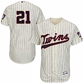 Minnesota Twins #21 Jason Castro Cream Flexbase Stitched Jersey DingZhi,baseball caps,new era cap wholesale,wholesale hats