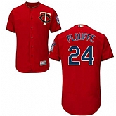 Minnesota Twins #24 Trevor Plouffe Red Flexbase Stitched Jersey DingZhi,baseball caps,new era cap wholesale,wholesale hats