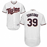 Minnesota Twins #39 Danny Santana White Flexbase Stitched Jersey DingZhi,baseball caps,new era cap wholesale,wholesale hats