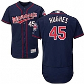 Minnesota Twins #45 Phil Hughes Navy Flexbase Stitched Jersey DingZhi,baseball caps,new era cap wholesale,wholesale hats