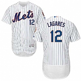 New York Mets #12 Juan Lagares White Flexbase Stitched Jersey DingZhi,baseball caps,new era cap wholesale,wholesale hats