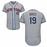 New York Mets #19 Jay Bruce Gray Flexbase Stitched Jersey DingZhi,baseball caps,new era cap wholesale,wholesale hats