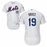 New York Mets #19 Jay Bruce White Flexbase Stitched Jersey DingZhi,baseball caps,new era cap wholesale,wholesale hats
