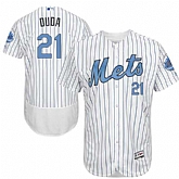 New York Mets #21 Lucas Duda White Father's Day Flexbase Stitched Jersey DingZhi,baseball caps,new era cap wholesale,wholesale hats