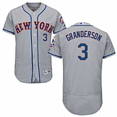 New York Mets #3 Curtis Granderson Gray Flexbase Stitched Jersey DingZhi,baseball caps,new era cap wholesale,wholesale hats