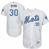 New York Mets #30 Nolan Ryan White Father's Day Flexbase Stitched Jersey DingZhi,baseball caps,new era cap wholesale,wholesale hats