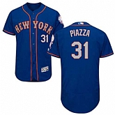 New York Mets #31 Mike Piazza Blue Alternate Flexbase Stitched Jersey DingZhi,baseball caps,new era cap wholesale,wholesale hats